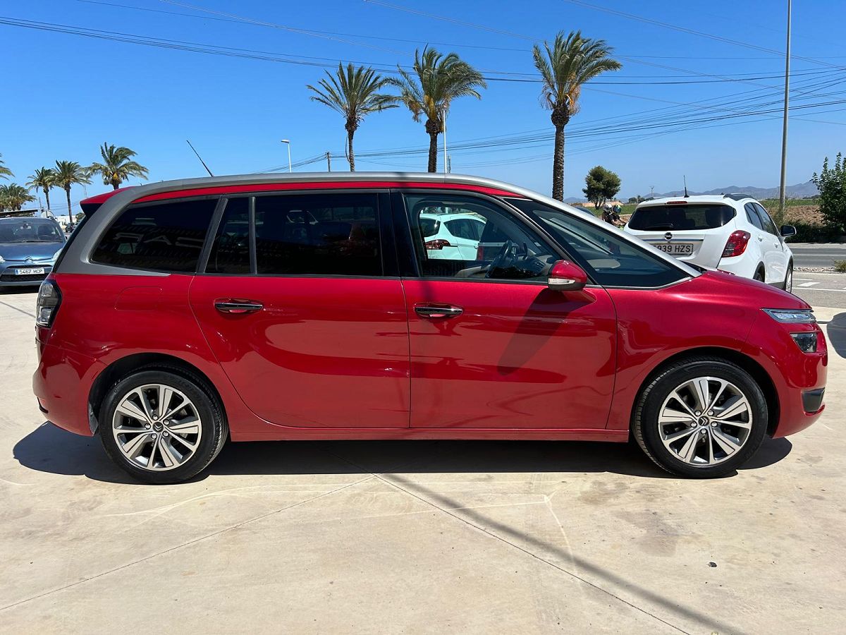 CITROEN C4 GRAND PICASSO 1.6 BLUE-HDI AUTO SPANISH LHD IN SPAIN 95K 7 SEAT 2015